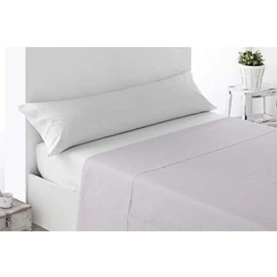 Imagen de Miracle Home Sábana Encimera Ajustable, Suave y Cómoda, Algodón 50% Poliéster, Crudo, Cama 105