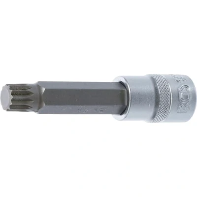 Imagen de BGS 4364 Punta de vaso longitud 100 mm entrada 12,5 (1/2&quot;) dentado múltiple interior (para XZN) M14