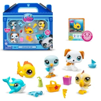Imagen de Littlest Pet Shop Zestaw Plaża 5 figurek [FIGURKA]