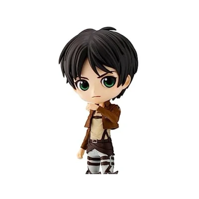 Imagen de Banpresto Figura Q Posket Attack On Titan Eren Yeager (Ver.A) 14cm Multicolor BP18527