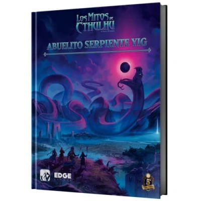 Imagen de Edge Studio Los Mitos de Cthulhu Sandy Petersen Abuelito Serpiente Yig Aventura rol en Español