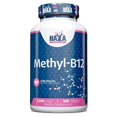 Imagen de Haya Labs Metil B12, 200 Mcg 100 Tabletas 60 g