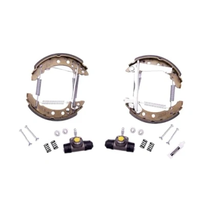 Imagen de HELLA Shoe Kit Pro 8DB 355 003 711 frenos, disco de tambor con cilindro freno rueda, accionador VOLKSWAGEN: GOLF 1 Cabriolet, 2