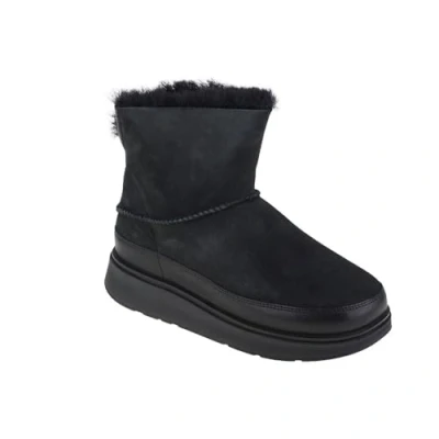 Imagen de Fitflop GEN FF MINI DOUBLE FACED SHEARLING BOOTS, Botas Cortas al Tobillo, Mujer, All Black, 38.5 EU