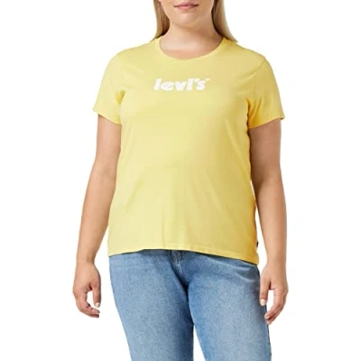 Imagen de Levi&#039;s The Perfect Tee Camiseta, Empire Interactive Póster, Diseño de Ssnl, XS Mujer
