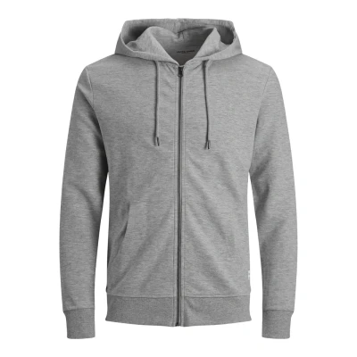 Imagen de Jack &amp; Jones Jjebasic NOOS Sudadera con cremallera, Hombre, Talla: XXL, Light grey melange