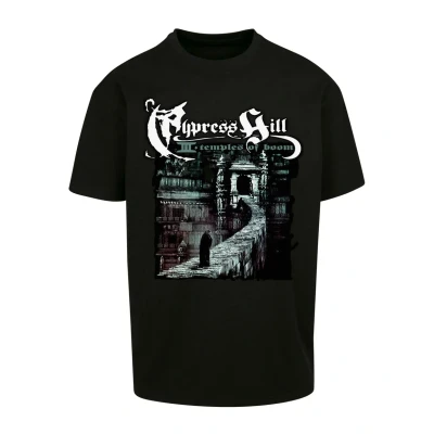 Imagen de Mister Tee Cypress HILL Temples OF BOOM Camiseta estampada, Hombre, Talla: Medium, Black