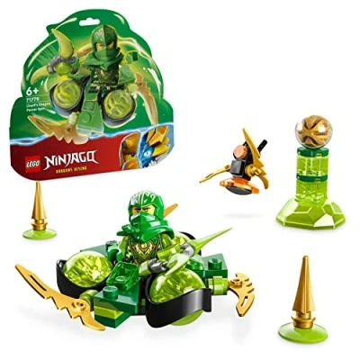 Imagen de LEGO 71779 Ninjago Spinjitzu Spin el Poder del Dragón de Lloyd, Juguetes Ninja Giratorios, Pequeño Regalo para Niños y Niñas a Partir 6 años, con una Minifigura Coleccionable Lloyd