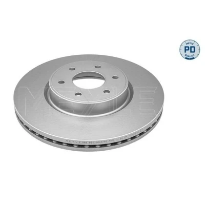 Imagen de MEYLE 083 521 0042/PD Disco de freno Eje delantero 320 28 6 114,3 ventilado revestido láminas zinc altamente carbonizado