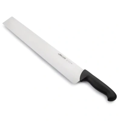 Imagen de Arcos Serie 2900 Cuchillo Salami/Queso Hoja de Acero Inoxidable NITRUM 410 mm Mango inyectado en Polipropileno Color negro