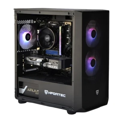 Imagen de pc Gaming TrendingPC Intel Core I5 12400f 6 x 4,40ghz NVIDIA RTX 4060ti 32gb RAM DDR4 SSD m.2 1tb Windows 11 Pro WiFi &amp; Bluetooth Gamer