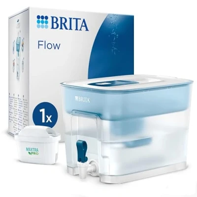 Imagen de Brita Water filter jug flow me4w mxpro basic blue cu ceb 1051126