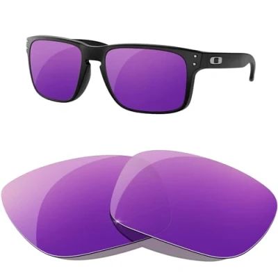 Imagen de HiCycle2 Lentes polarizadas de repuesto para gafas sol Oakley Holbrook, varias opciones, violeta, nothing