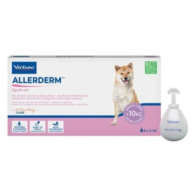 Imagen de Virbac SAC ALLERDERM Spot ON 4 ml 6 Pip &gt;10KG