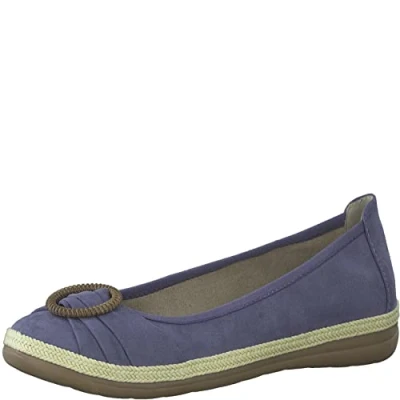 Imagen de Jana 8 22161 20, Zapatos Tipo Ballet Mujer, Denim, 39 EU Ancho