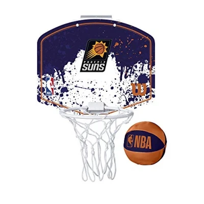 Imagen de Wilson MINI canasta de baloncesto NBA TEAM HOOP, PHOENIX SUNS, Plástico