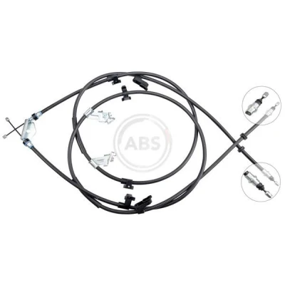 Imagen de A.B.S. K17261 Cable de Freno Mano 2020, 1925 Discos