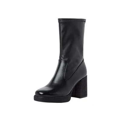 Imagen de MARCO TOZZI 2 25817 39, Botas cortas al tobillo para Mujer, Negro (Black), 41 EU