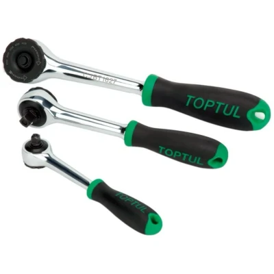Imagen de TOPTUL CJBT0816 Chicharra reversible 6,3 (1/4&quot;) 155 Acero cromo vanadio