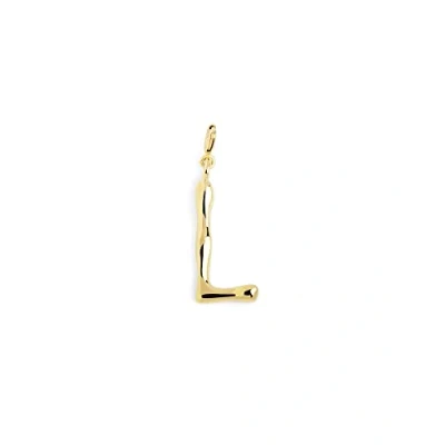 Imagen de Singularu Letter XL Colgante, Mujer, Talla: One Size, Letra l oro