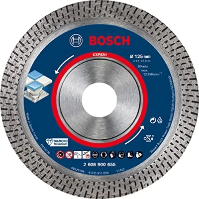 Imagen de EXPERT HardCeramic Diamant cutting disk 125x22.23x1.4x10 marca Bosch