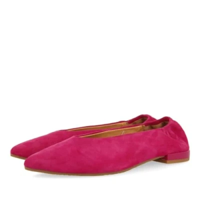 Imagen de Gioseppo CON Punta FINA Y Fruncida PARA Gageac Bailarinas, Mujer, Talla: 40, Fuxia Zapatos