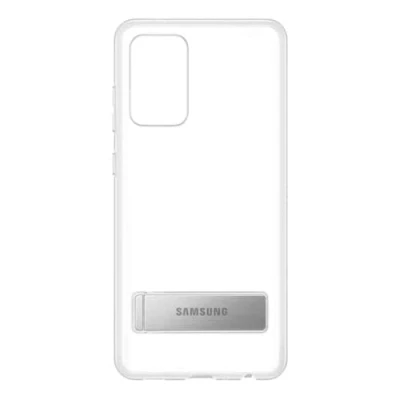 Imagen de Funda Samsung Clear Standing EF JA725CTEGWW, para Galaxy A72, Con pestaña apoyo, Transparente