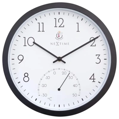 Imagen de NeXtime Wall Clock, Black, One Size