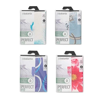 Imagen de Brabantia Funda Protectora para Mesa de Planchar, Algodón, Surtido Multicolor, 110 x 30 cm