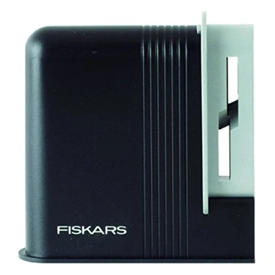 Imagen de Fiskars Afilador de tijeras, para Tijeras diestros, cerámica/Cubierta plástico, Negro/Gris, Clip Sharp 1005137