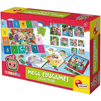 Imagen de Liscianigiochi CoComelon Maxi Collecciòn de Juegos Educativos para niños a Partir 2 años, Multicolor (90938)