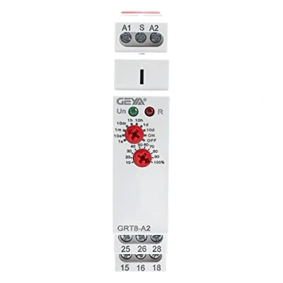 Imagen de GEYA Retraso encendido relé de tiempo función única 2Contactos 16A electrónico Retardo temporizador (GRT8 A2,AC230V)