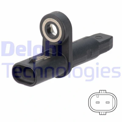 Imagen de Sensor, revoluciones de la rueda DELPHI SS20801