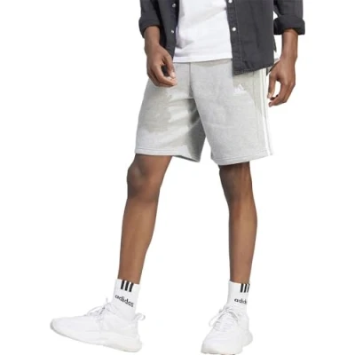 Imagen de adidas Essentials Fleece 3 Stripes Shorts Pantalones Cortos, Medium Grey Heather, XL Tall 2 Inch Hombre