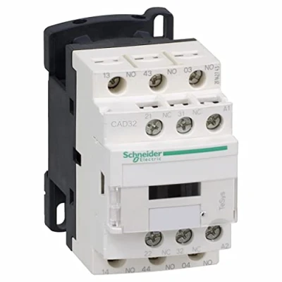 Imagen de Schneider Electric CAD32F7 Contactor Tesys Cad 32, 3 Na + 2 Nf, Instantâneo, 10 A, 110 V Ca