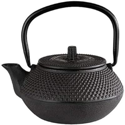 Imagen de Tetera APS ASIA de hierro fundido, esmaltada por dentro con tapa y asa extraíbles, Ø 12,5 cm, negra