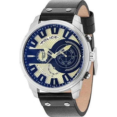 Imagen de Police Reloj Analógico para Hombre de Cuarzo con Correa en Cuero R1451285001