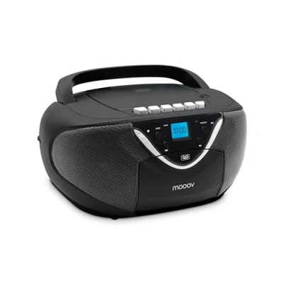 Imagen de Metronic 477131 Radio CD / MP3 cassette con Auxiliar, negro