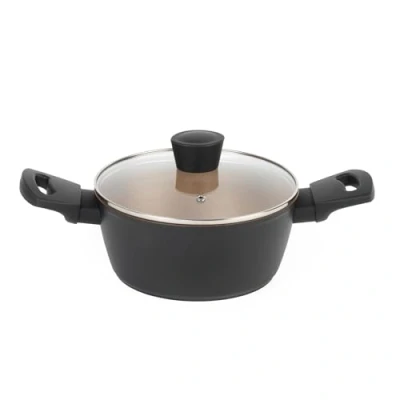 Imagen de Russell Hobbs RH01669BEU Olla Antiadherente De 20 cm, Utensillio Cocina La Gama Opulence, Vaporera Fabricado En Aluminio Forjado Libre PFOA, 7 Veces Más Resistente, Apta Para Inducción