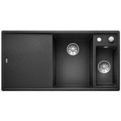 Imagen de Blanco 523462 Fregadero de Cocina Granito, Antracita, 60 cm Unterschrank