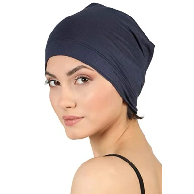 Imagen de Deresina Gorros para Dormir Oncológicos y Quimioterapia (Denim)