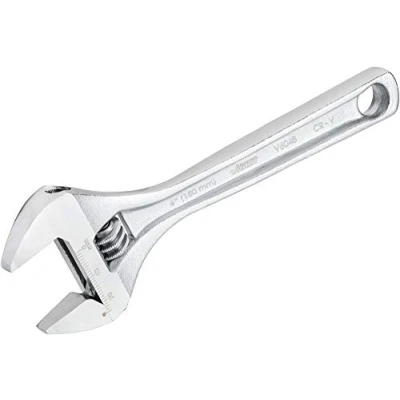Imagen de Vigor Llave inglesa ajustable (ancho 0 24 mm) V6048 Plata