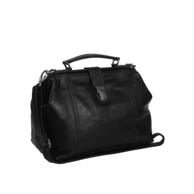 Imagen de The Chesterfield Brand Leather Doctors Bag Black Shaun