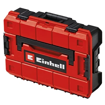 Imagen de Original Einhell Maleta con sistema E Case S F (máx. 25 kg, almacenamiento y transporte universales de accesorios herramientas, apilable, a prueba salpicaduras, incluye 2 insertos espuma)