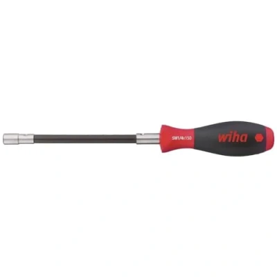 Imagen de WIHA 01479 Destornillador con portabits SoftFinish® fijación mediante anillo de retención 386 1/4&#039;&#039; x 150 mm Ref. 38614
