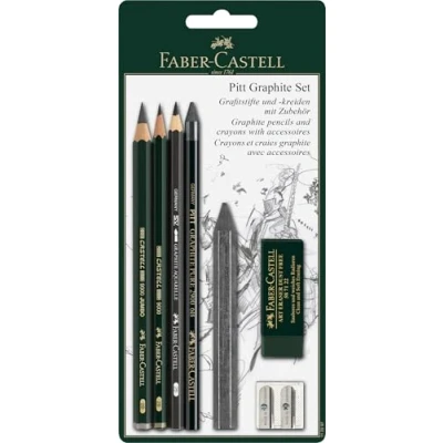 Imagen de Faber Castell 112997 Set lápices grafito, accesorios