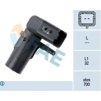 Imagen de FAE 79254 Sensor de Cigueñal 2 inductivo sin cable RENAULT: MEGANE 2, Stufenheck, SCENIC OPEL: Vivaro A Furgón, Combi