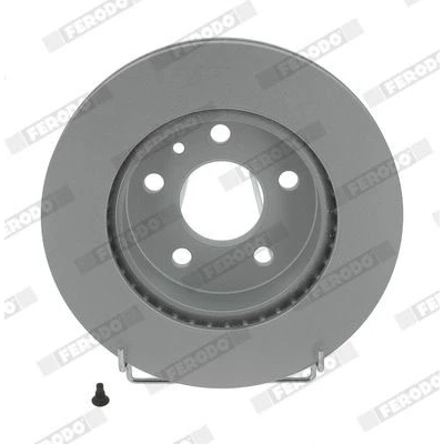 Imagen de FERODO PREMIER Coat+ disc DDF860C Disco de freno 276 22 5 ventilado revestido con tornillos MERCEDES BENZ: Vito Furgón, Bus, Clase V