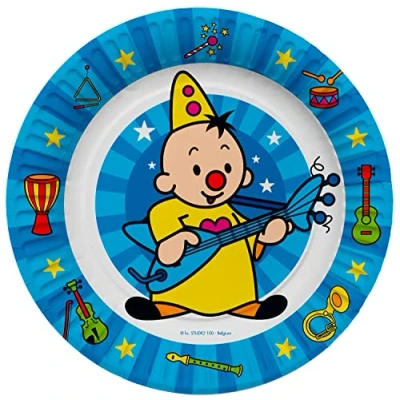 Imagen de Folat 61931 Vajilla de Fiesta Platos Ø 23cm 8 piezas Bumba papel para Cumpleanos, infantil, Despedida Soltera, Compromiso, Boda, Aniversario