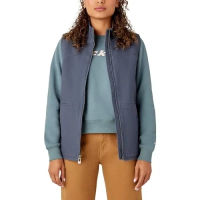 Imagen de Dickies Mujer, Chaleco en tejido duck y sherpa, GRIS DIESEL, XL